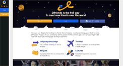 Desktop Screenshot of difriends.com